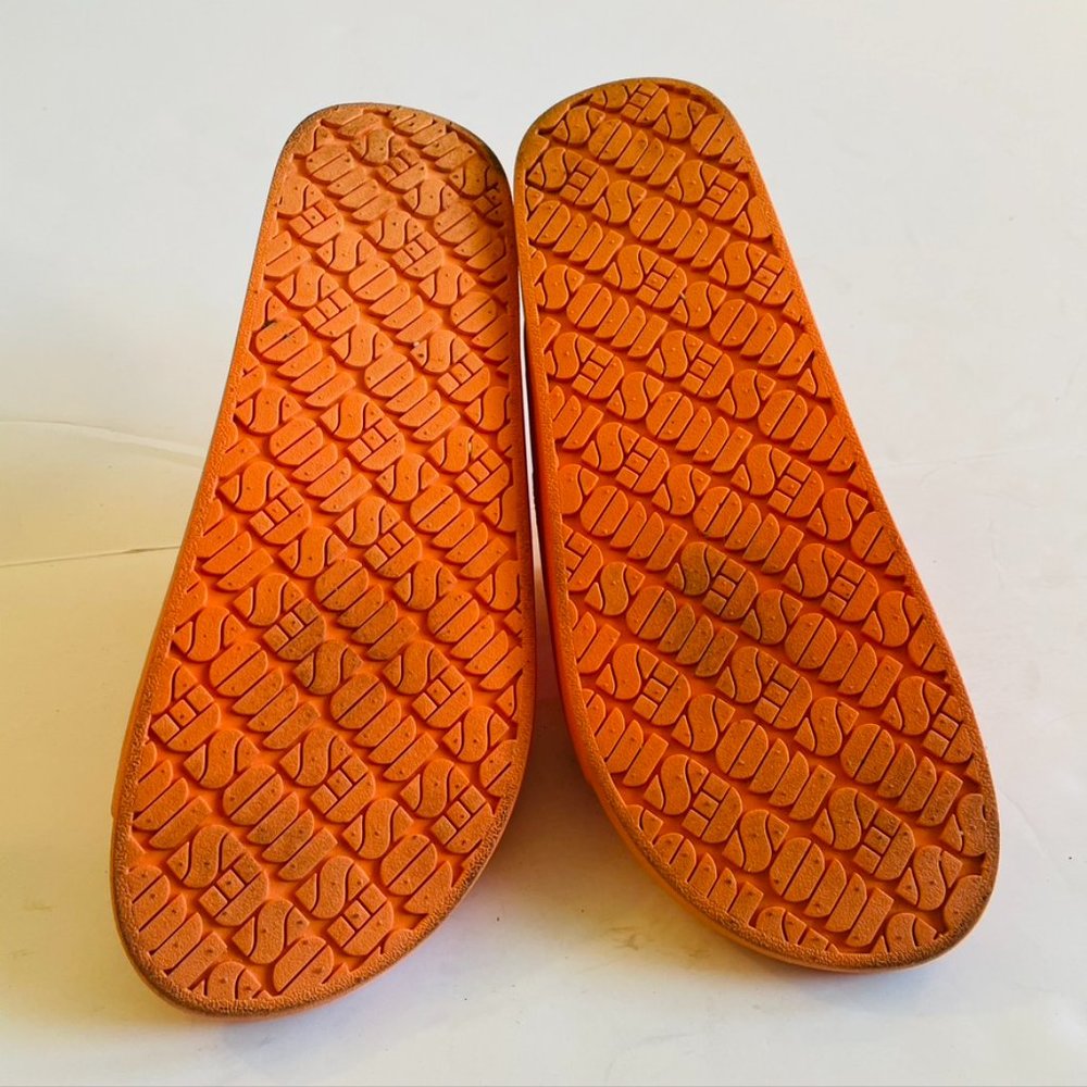 Freedom Moses Double Strap Slide Sandals Orange 40 - Picture 7 of 7
